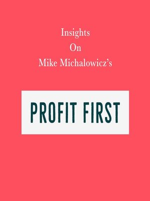 cover image of Insights on Mike Michalowicz's Profit First